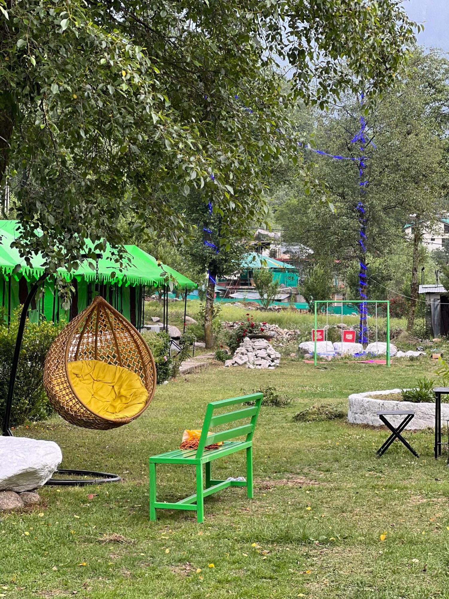 Himalayan Riverside Swiss Cottage Tents, Manali Exterior foto