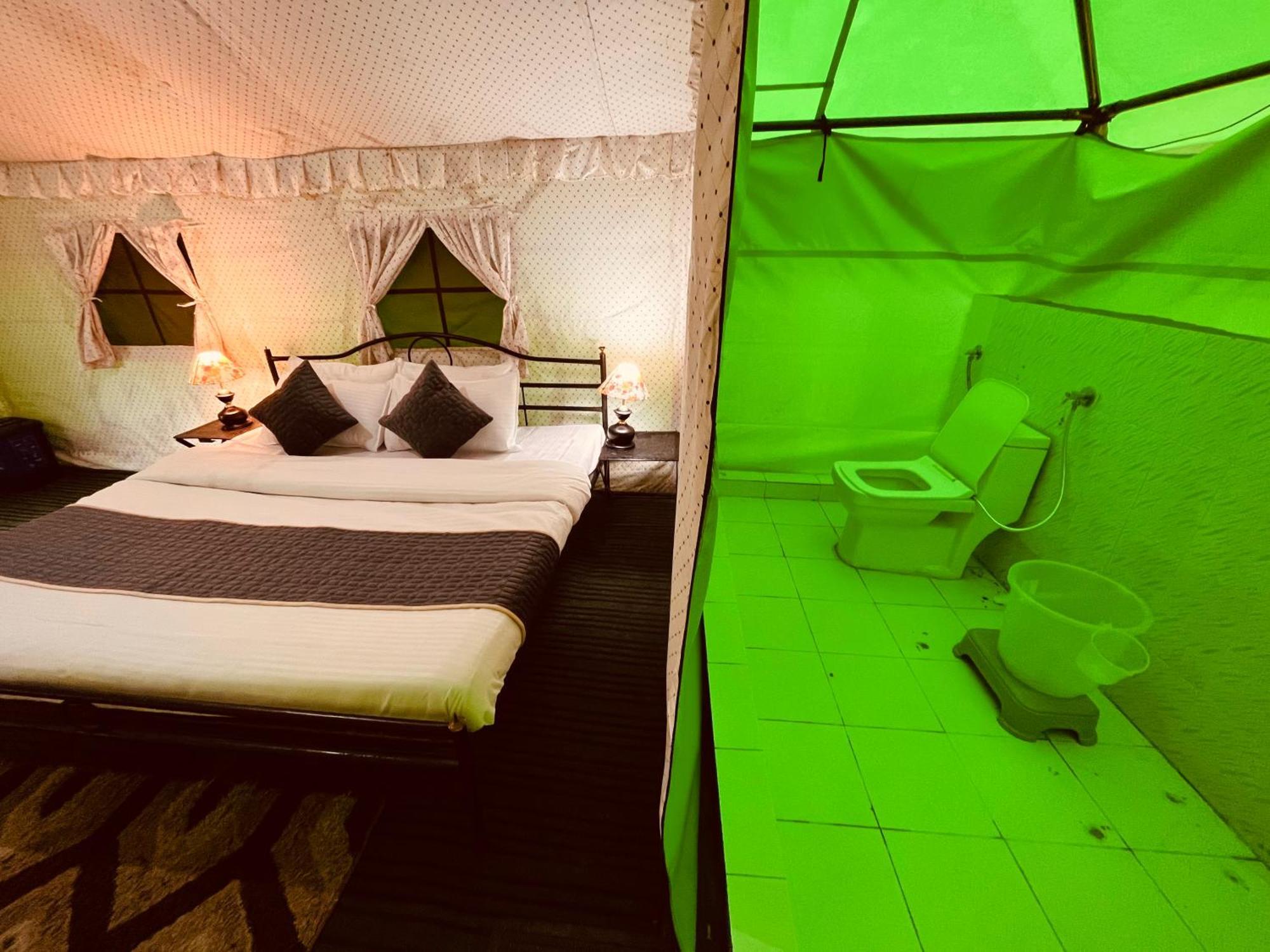 Himalayan Riverside Swiss Cottage Tents, Manali Exterior foto