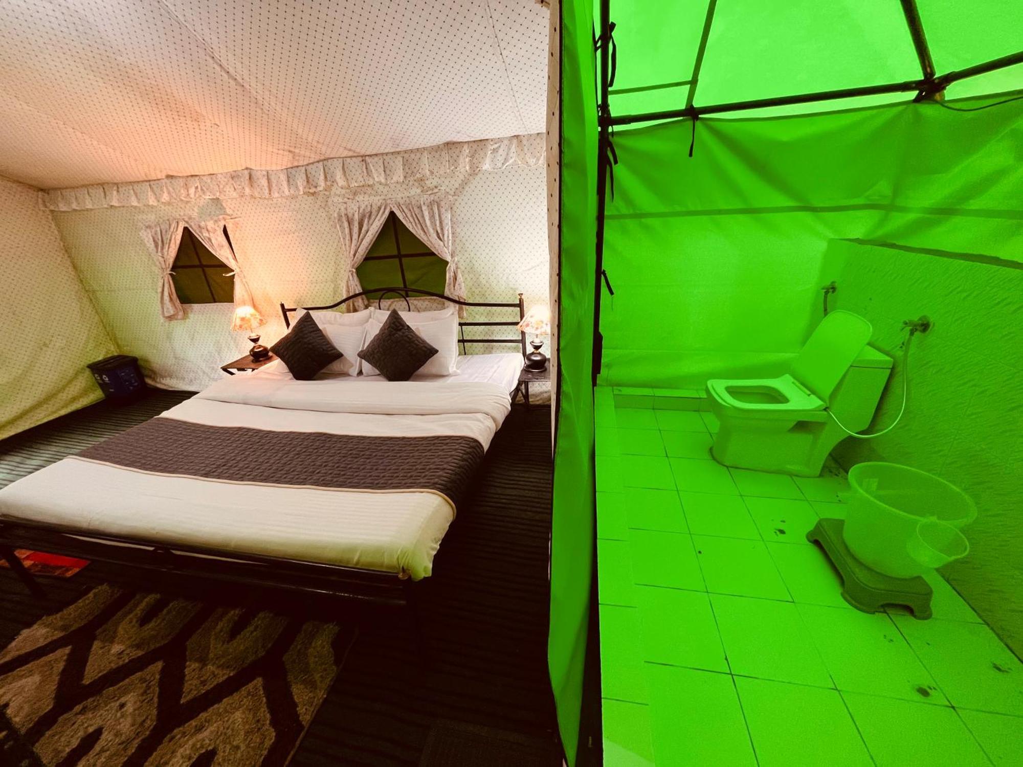 Himalayan Riverside Swiss Cottage Tents, Manali Exterior foto